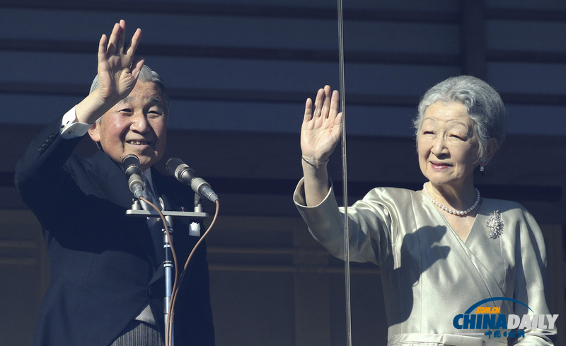 日本皇室接受民眾新年朝賀 天皇致辭期盼國(guó)泰民安