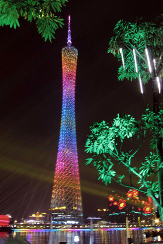 Guangzhou shines for Asian Games