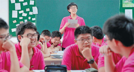 Shanghai's only all-boys classes to double enrollment