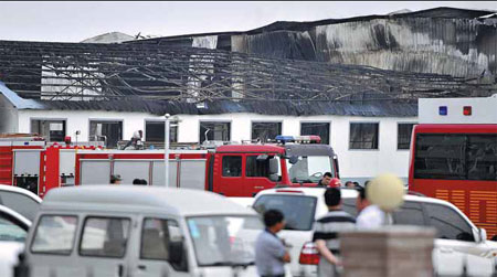 Workshop fire kills at least 119