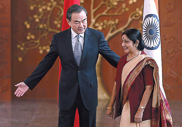 Sino-Indian ties on smooth track