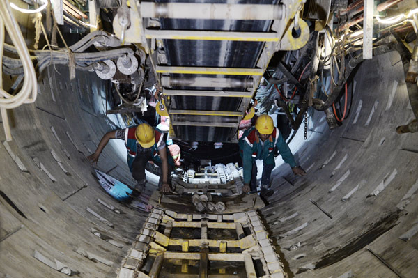 Underground water treatment plant to make waste useful