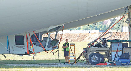 World's largest aircraft crash-lands after test flight