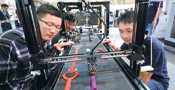 '3D printing is booming'