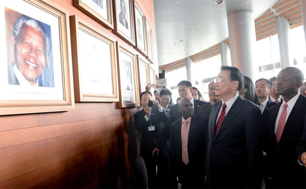 Premier Li on maiden Africa visit