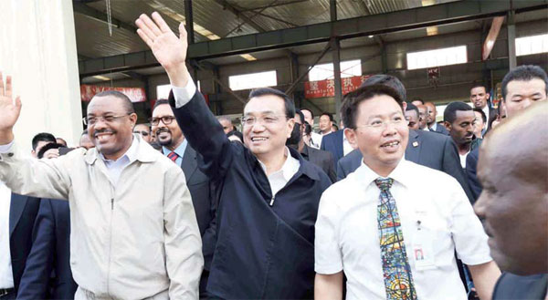 Premier Li on maiden Africa visit