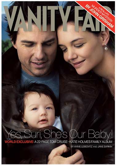 Baby Suri: exclusively for Vanity Fair