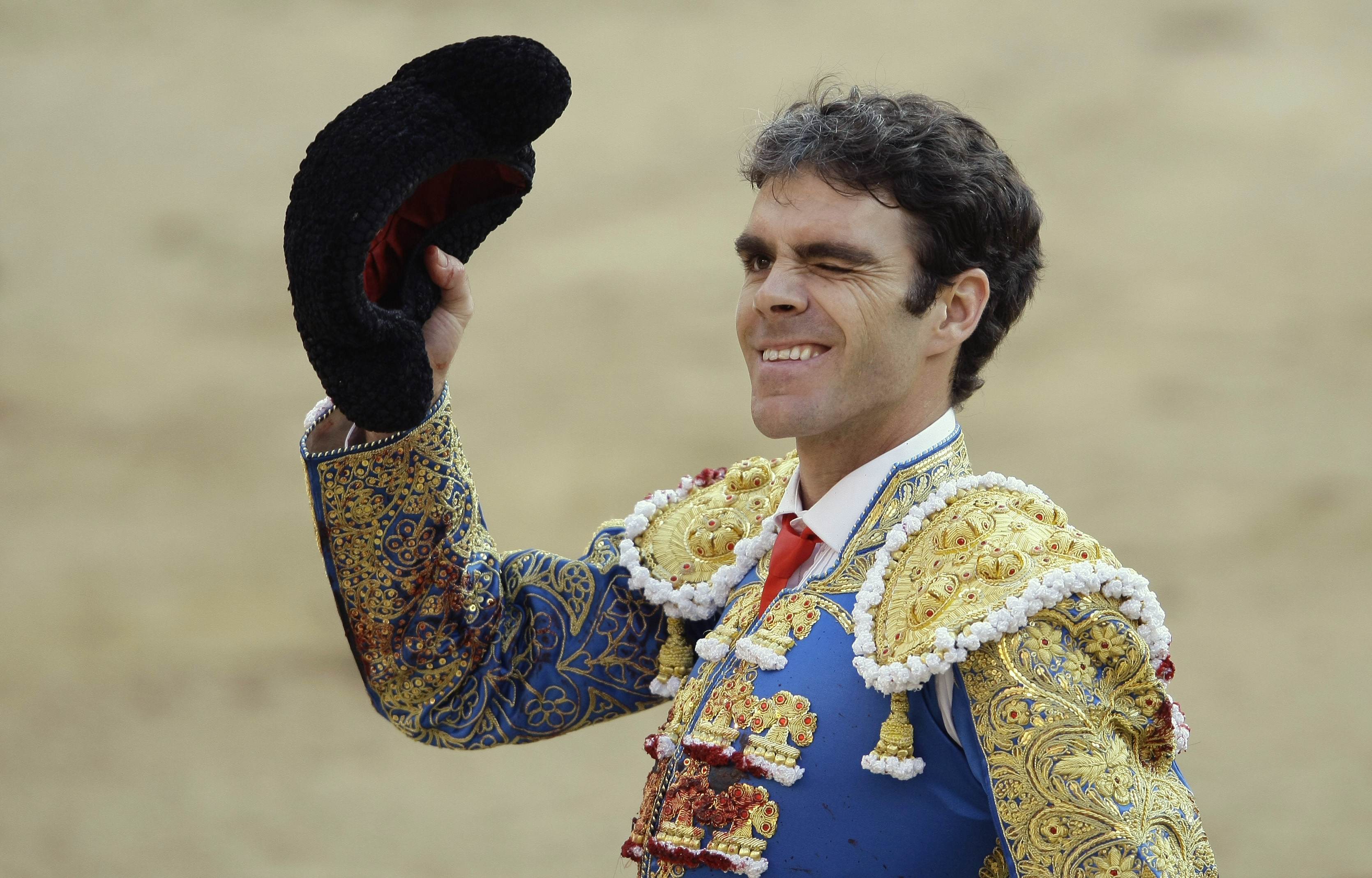 Bullfight in Madrid's Las Ventas bullring