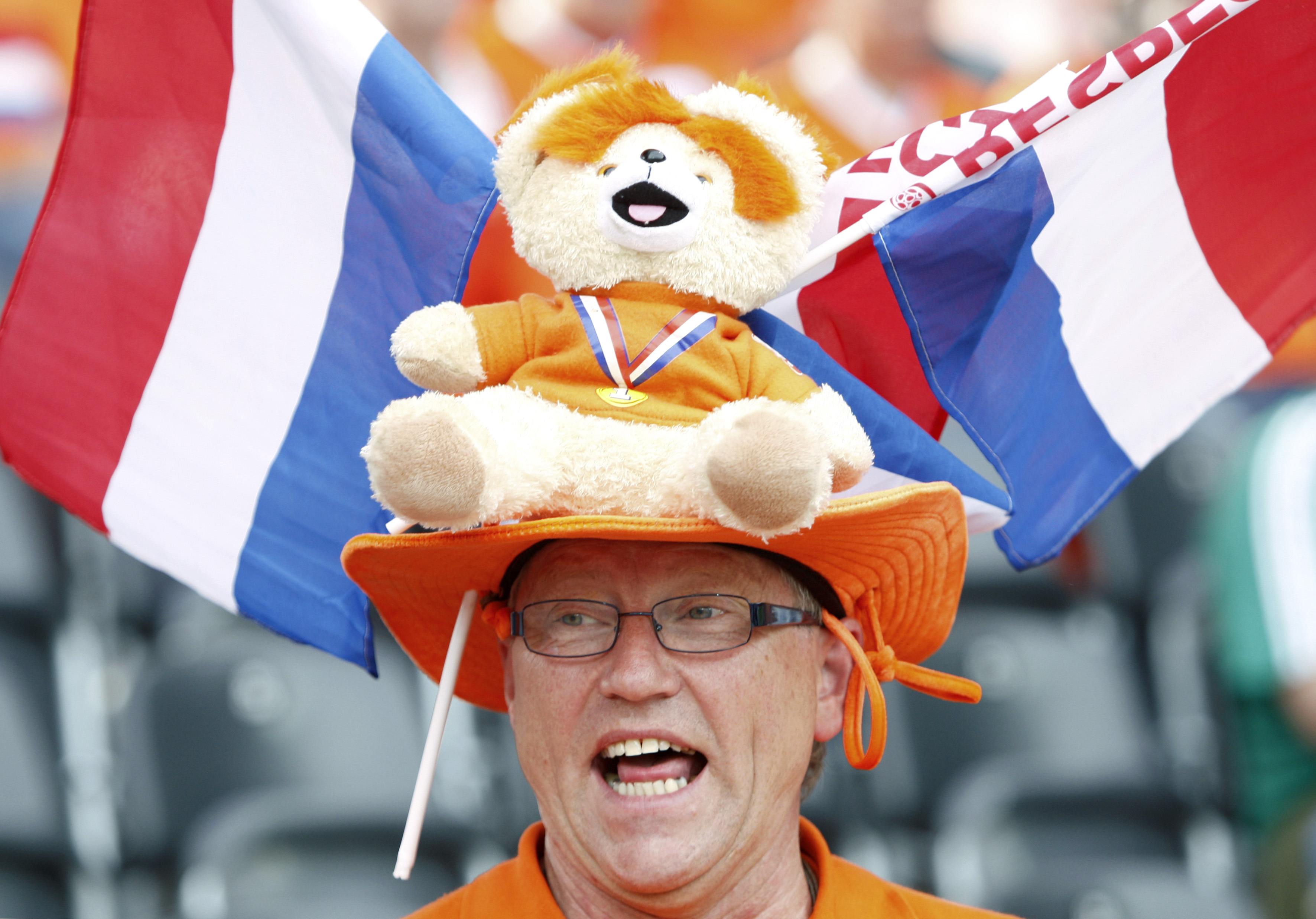 Fans at Euro 2008 soccer match