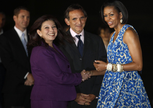 Michelle Obama in Mexico