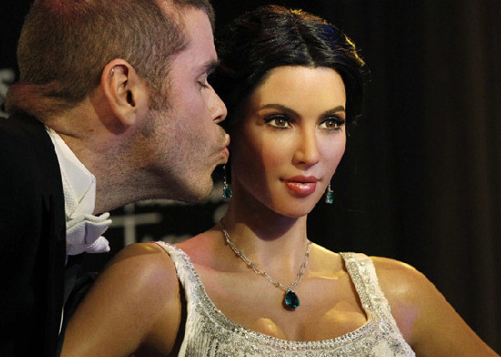 Wax figure of Kim Kardashian unveiled at Madame Tussauds museum