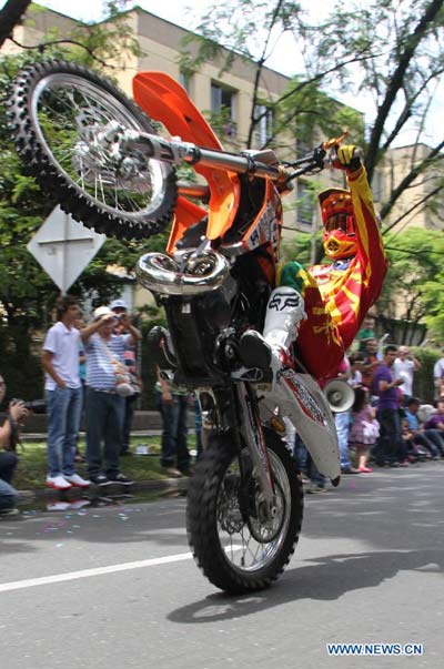 17th Medellin's Classic & Antique Car Parade held in Colombia