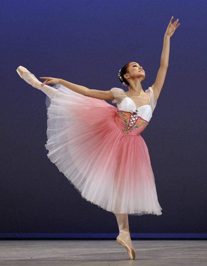 Contestants perform at the final of the Prix de Lausanne