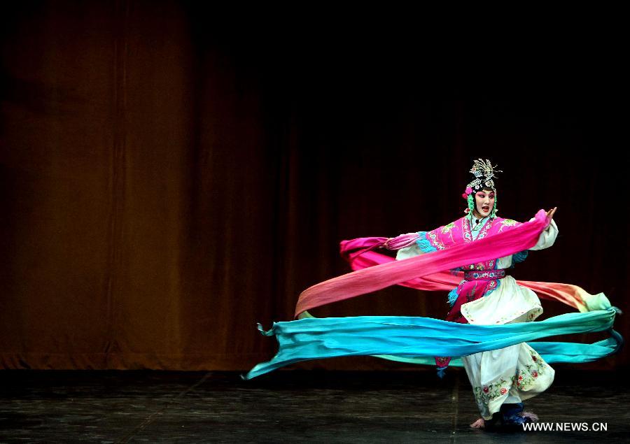 Beijing Opera performed in Algeria for celebration