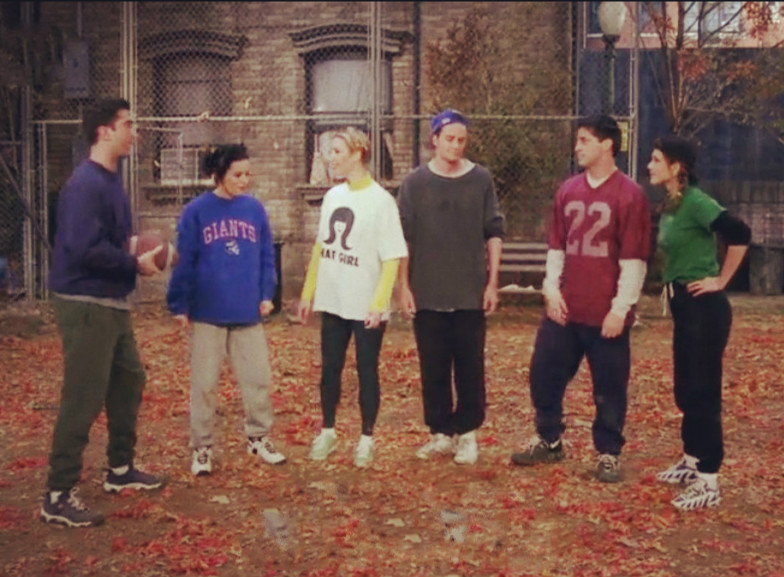 Thanksgiving Day with friends on ‘Friends’