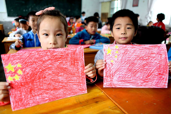 National Day Heralded across China