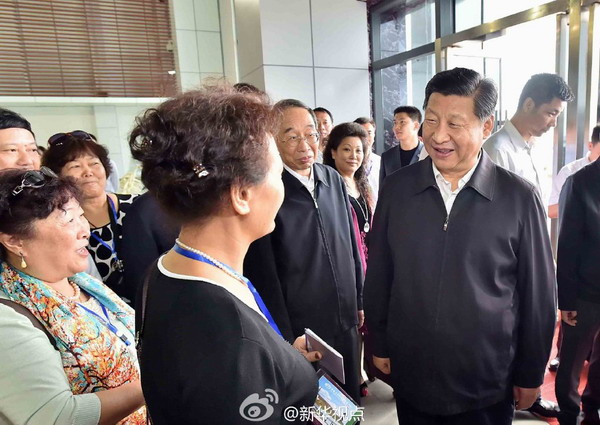 In pictures: President Xi surprises residents of Pingtan