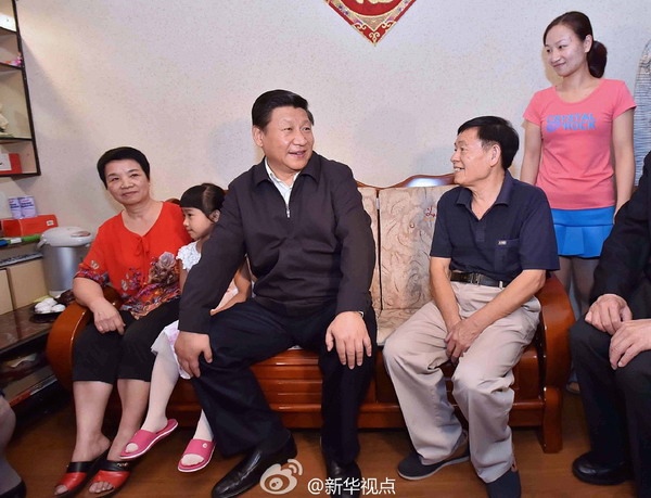 President Xi back in Fuzhou, his old stomping ground