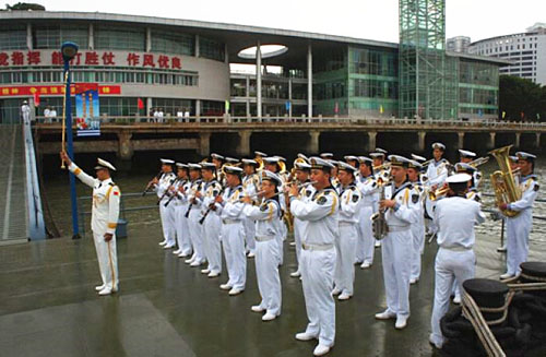 Xiamen naval port opens to public