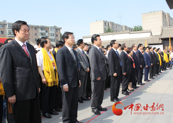 Fuxi memorial ceremony held in Tianshui, NW China