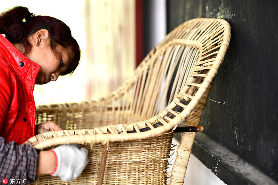 Revitalizing rattan-weaving in Guizhou