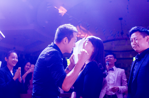 Kissing party in Guiyang hotel for Singles Night