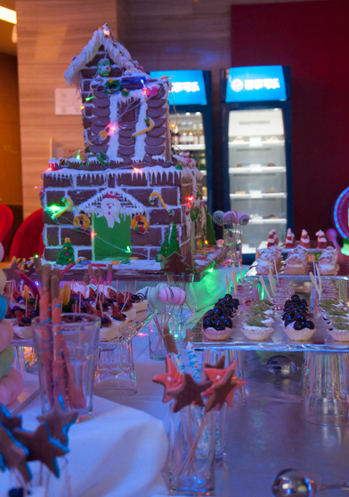 Christmas tree lighting ceremony in Guiyang Novotel