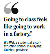 School bells ring at China's vocational parks