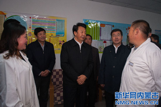 Inner Mongolia heads inspect Ten Full Coverage project