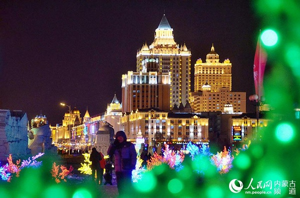 China-Russia-Mongolia ice and snow festival in Manzhouli