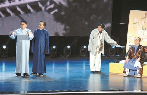 Cross talker brings laugh to Zhangjiagang residents