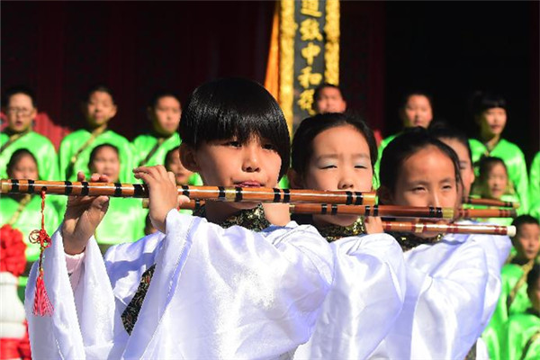 Confucius' 2,566th birthday celebrated in Jilin