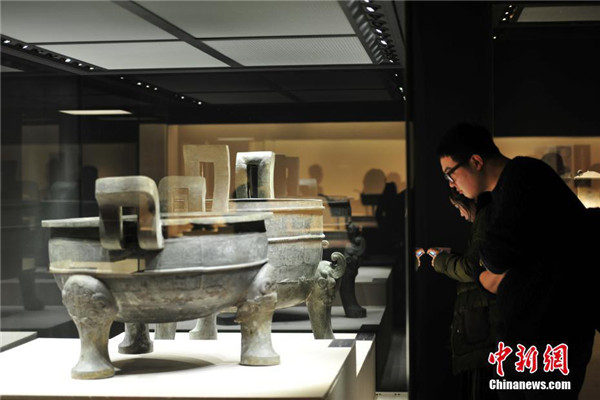 Relics on display in Shenyang museum