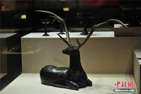 Relics on display in Shenyang museum