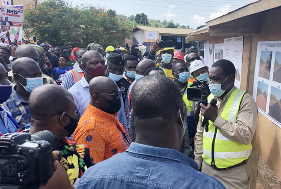 Ghanaian President lauds POWERCHINA's infrastructure construction