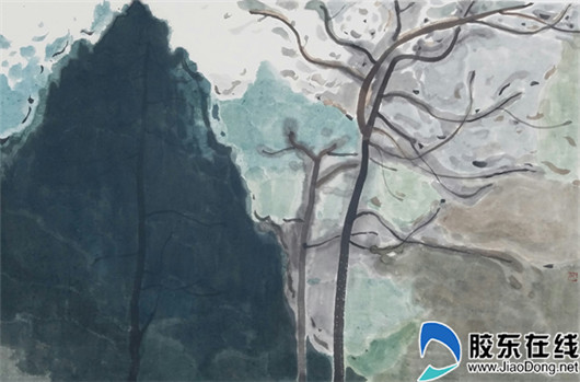 Hu Changhui Chinese ink painting exhibition opens in Yantai