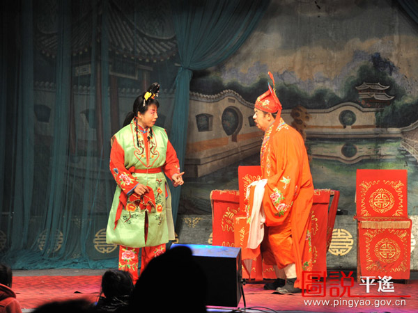 Traditional opera for Pingyao Spring Festival