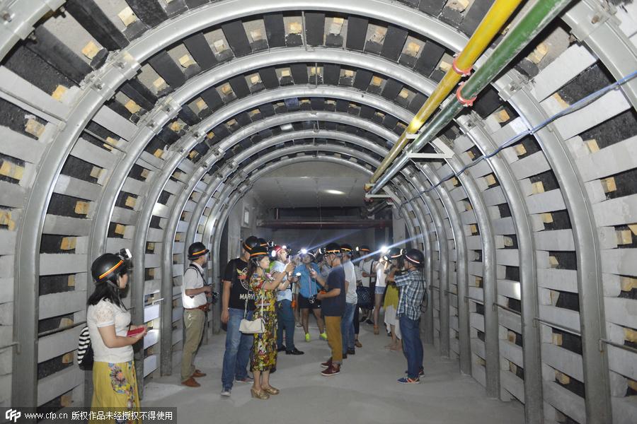 An unusual coal mine tour in Yuncheng