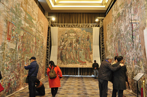 Exhibition highlights Shanxi's ancient murals