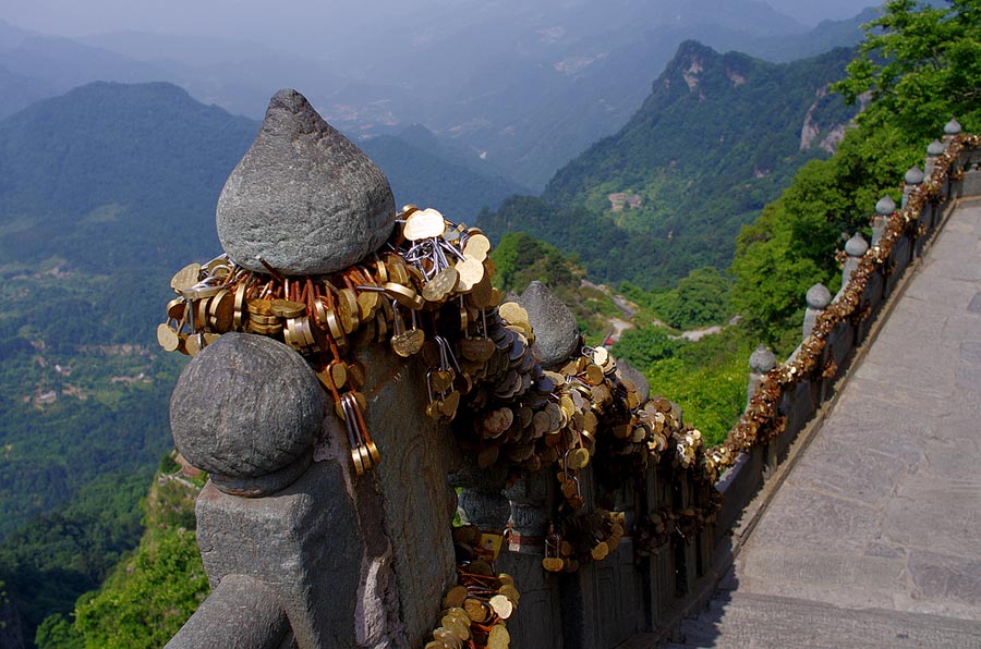 Ancient building complex in Wudang Mountain