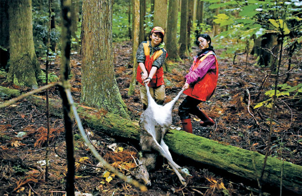 Female hunters take aim at wild boar