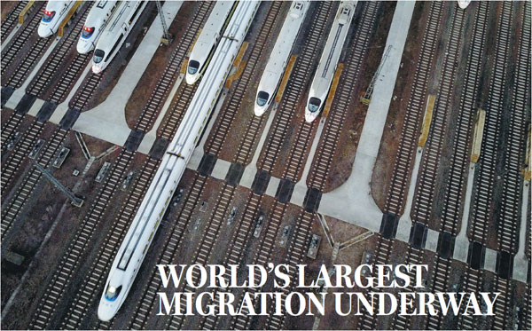 World's Largest Migration Underway