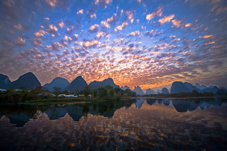 Yangshuo, a county of karst landforms