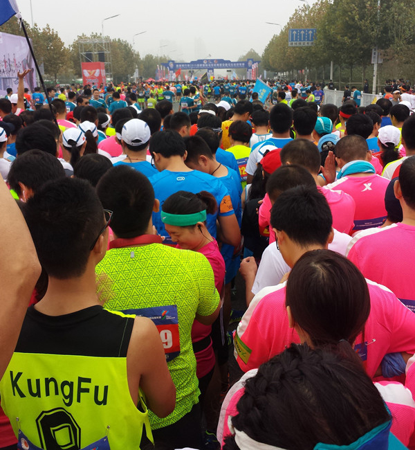 Danger looms at the marathon start line