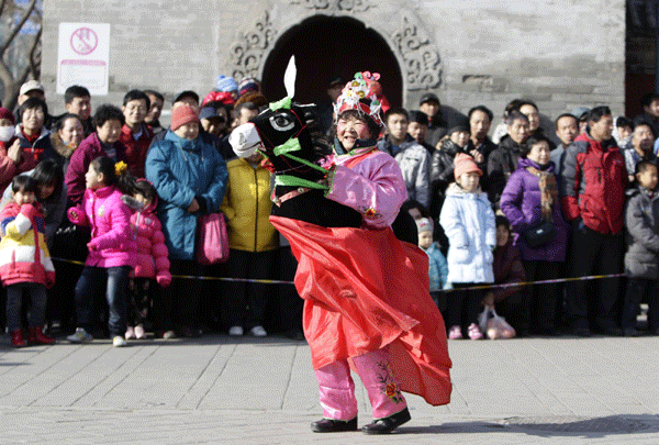 Spring Festival Temple Fair in Beijing