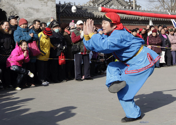 Spring Festival Temple Fair in Beijing