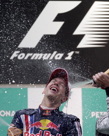 Vettel secures Red Bull’s first victory in Shanghai