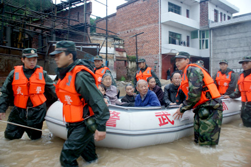 New rainstorm hits Jiangxi