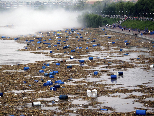 NE China suffers from floods