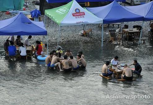 River offers a place to beat the heat